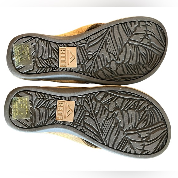 New Reef flip flops | Arch Support | Caramel Color - Picture 2 of 4